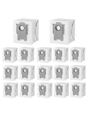 20 Pack Dust Bags Compatible With Roborock Q7 M5+ Q10 S5+/Q10 X5+ S8 Pro Ultra